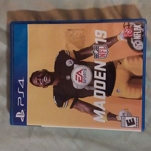 PS4 NFL MADDEN 19